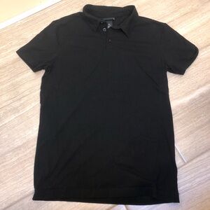 H&M Black Men's Polo Shirt Slim Fit size S